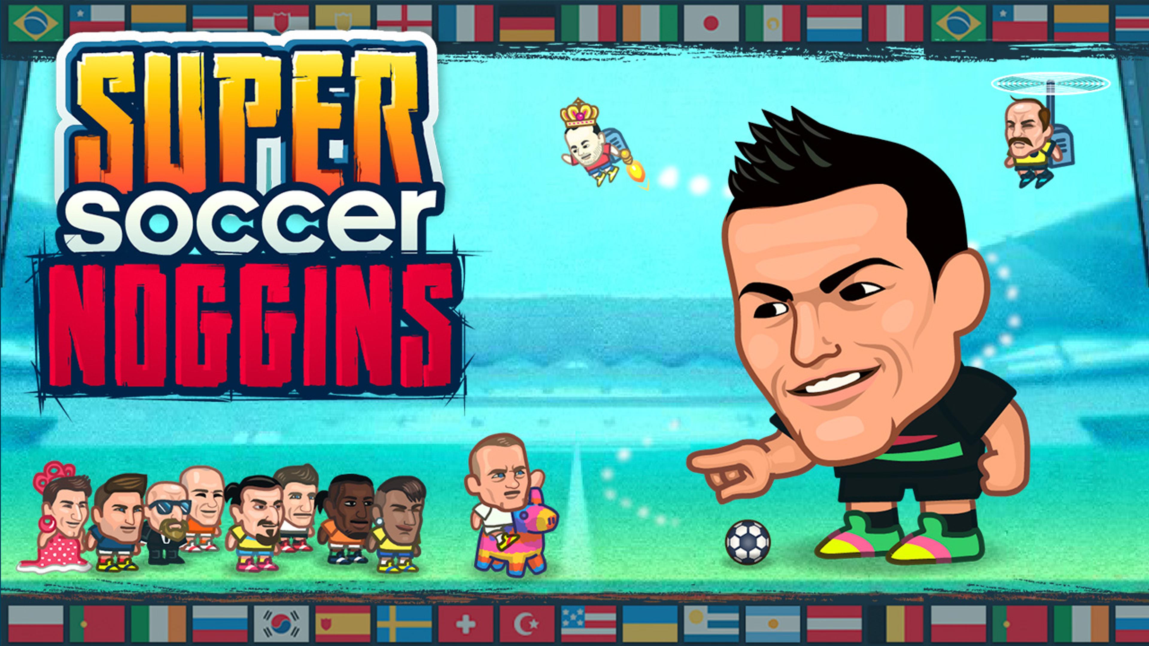Super Soccer Noggins Logo