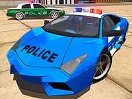 Police Drift Car Driving Stunt Game Logo