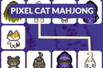 Pixel Cat Mahjong Logo