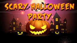 Scary Halloween Party Logo