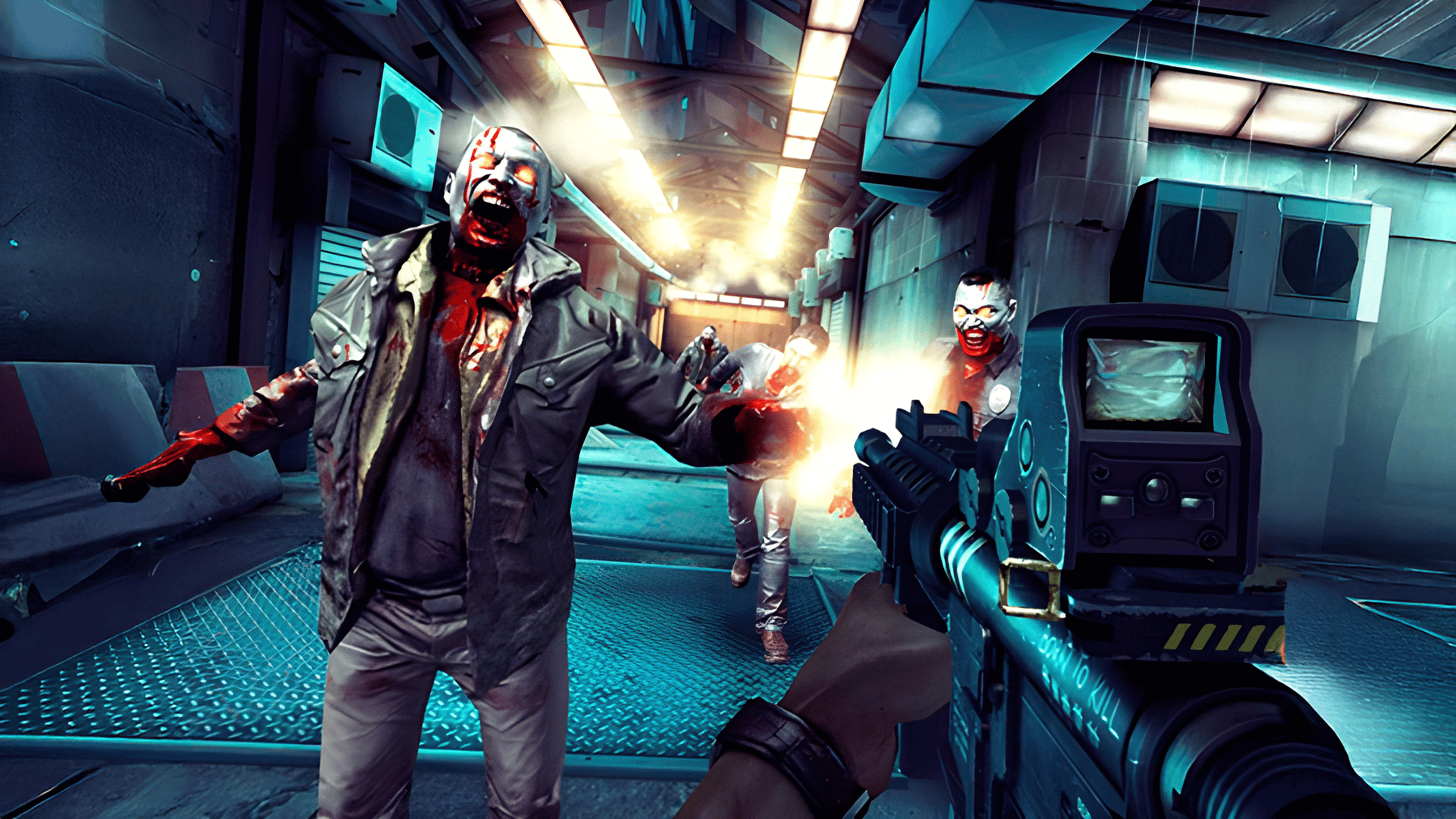 Dead Target Zombie Shooter Logo