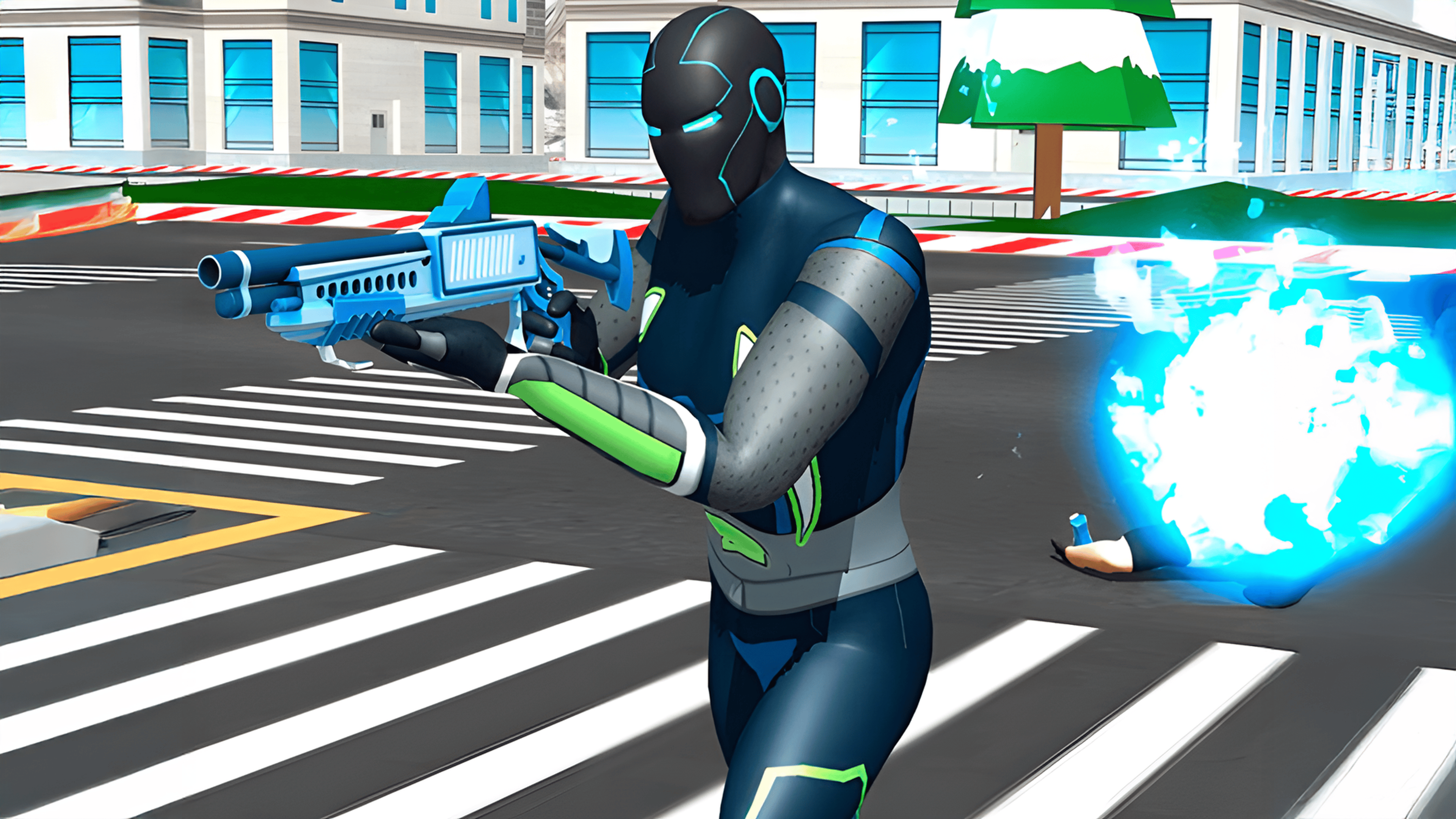 Punch Superhero Logo