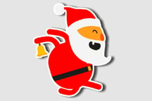 Santa Claus Rush Logo