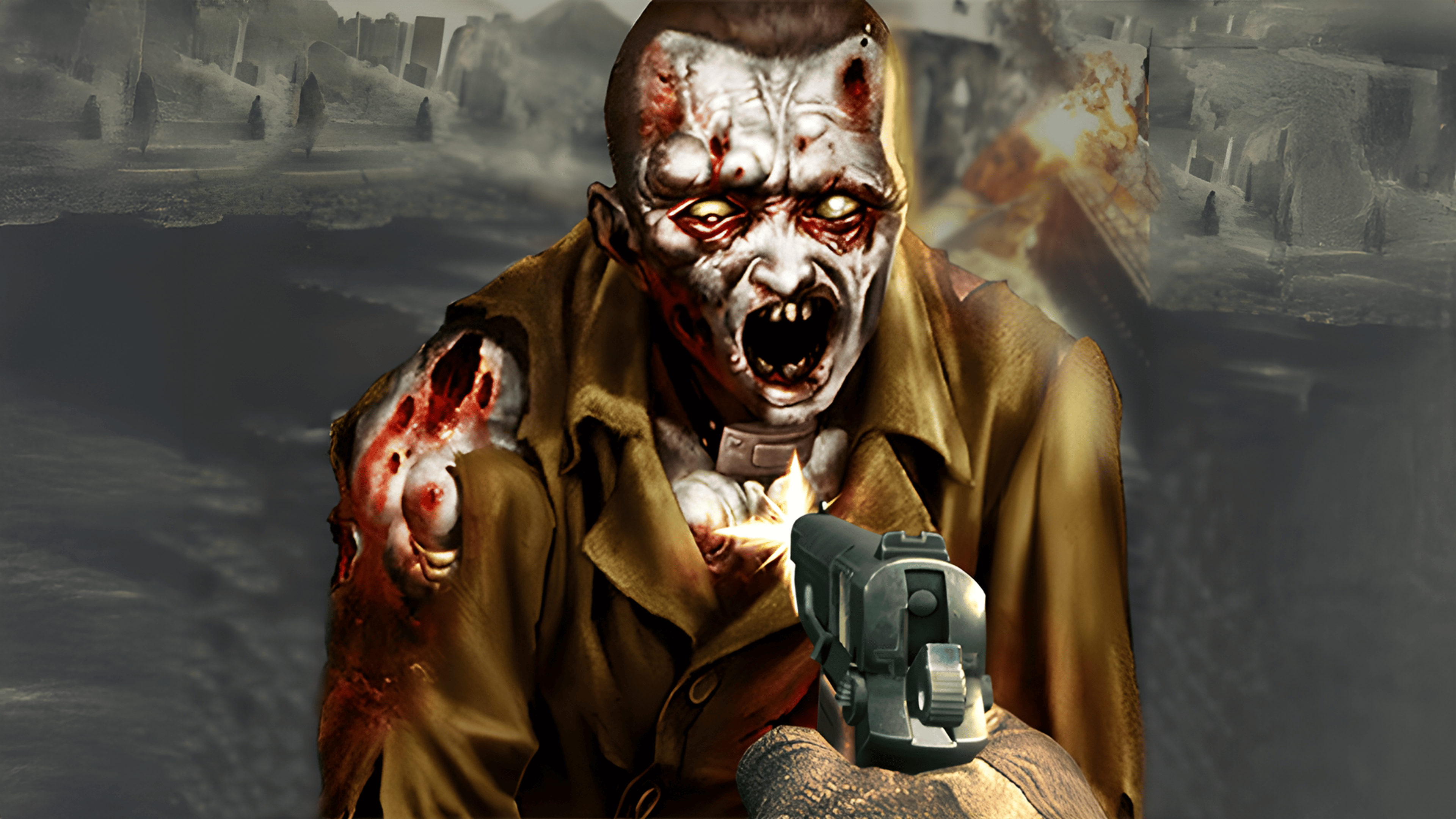 Zombie X City Apocalypse Logo