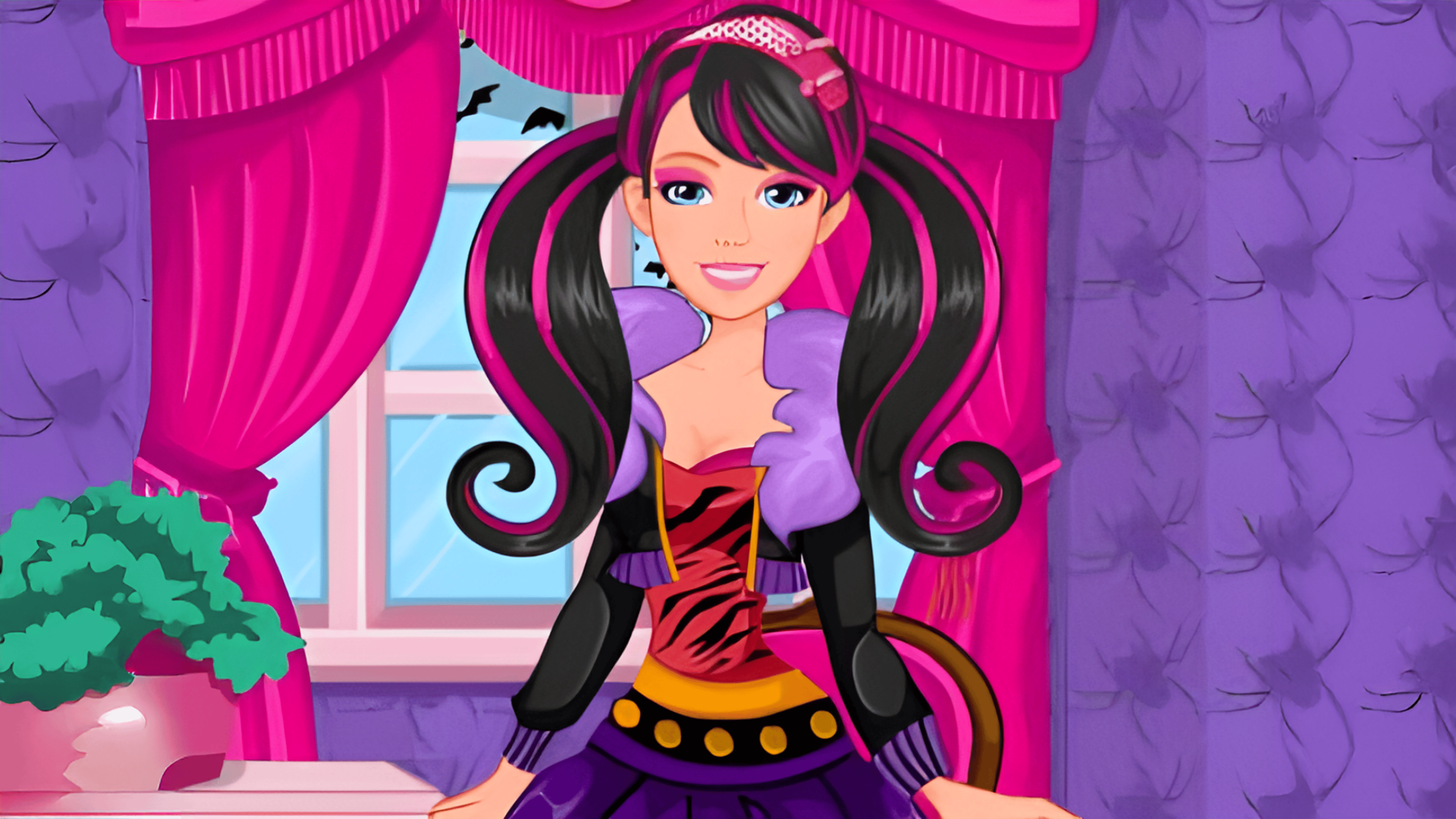 Barbie Monster High Halloween Logo