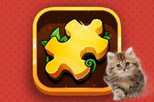 Cats Puzzle Time Logo