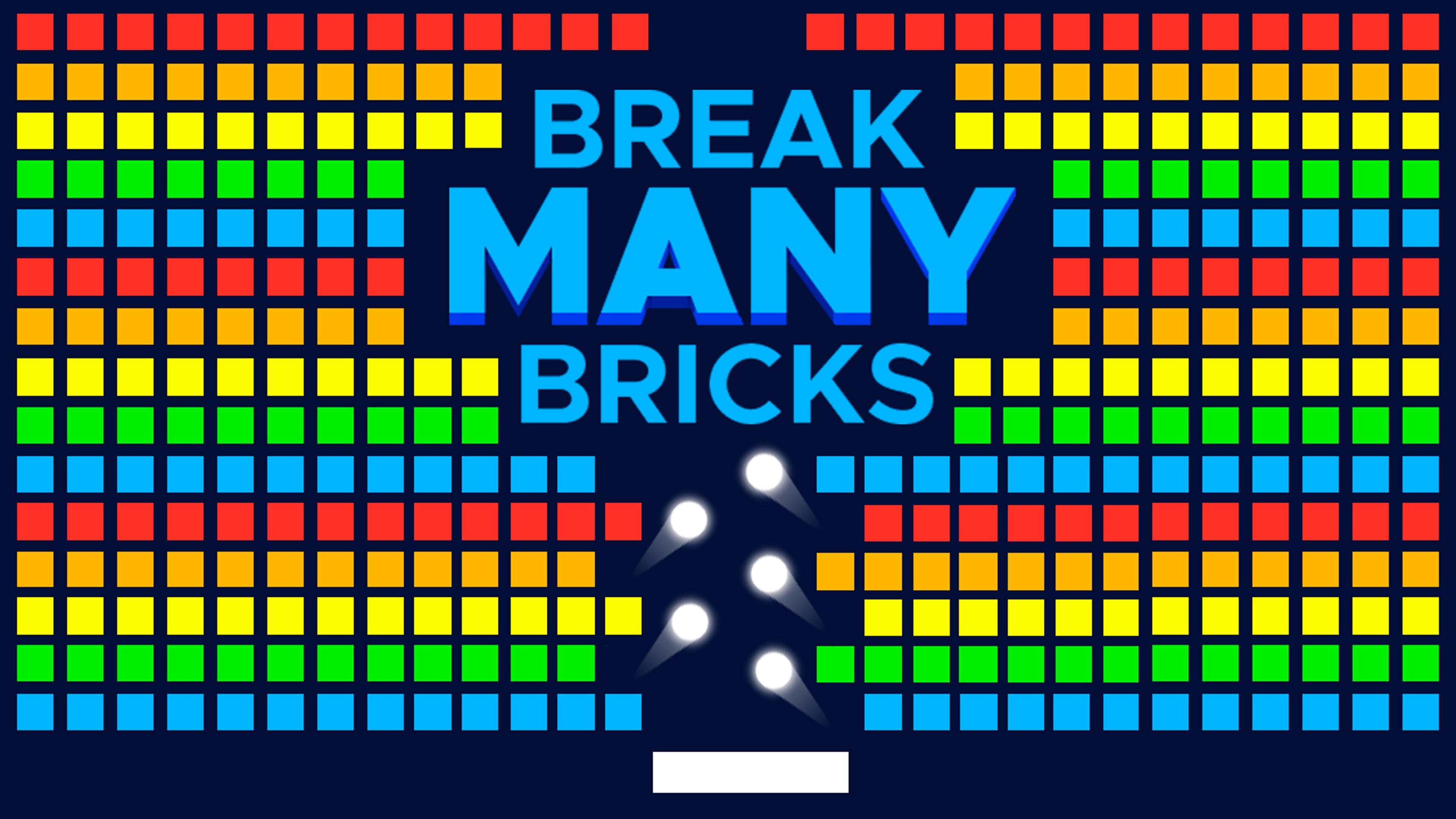 Break MANY Bricks Logo