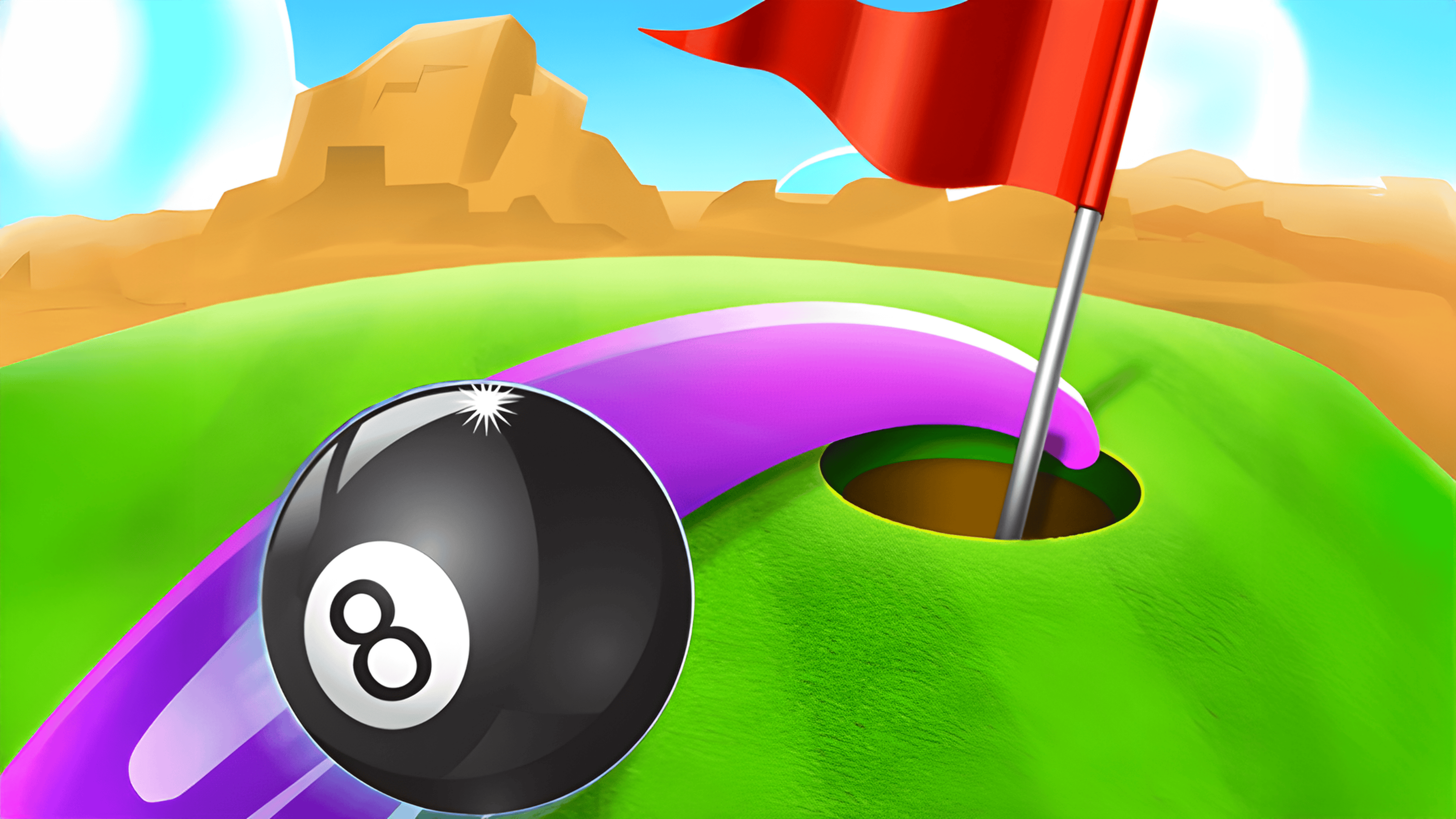 Billiard and Golf Logo