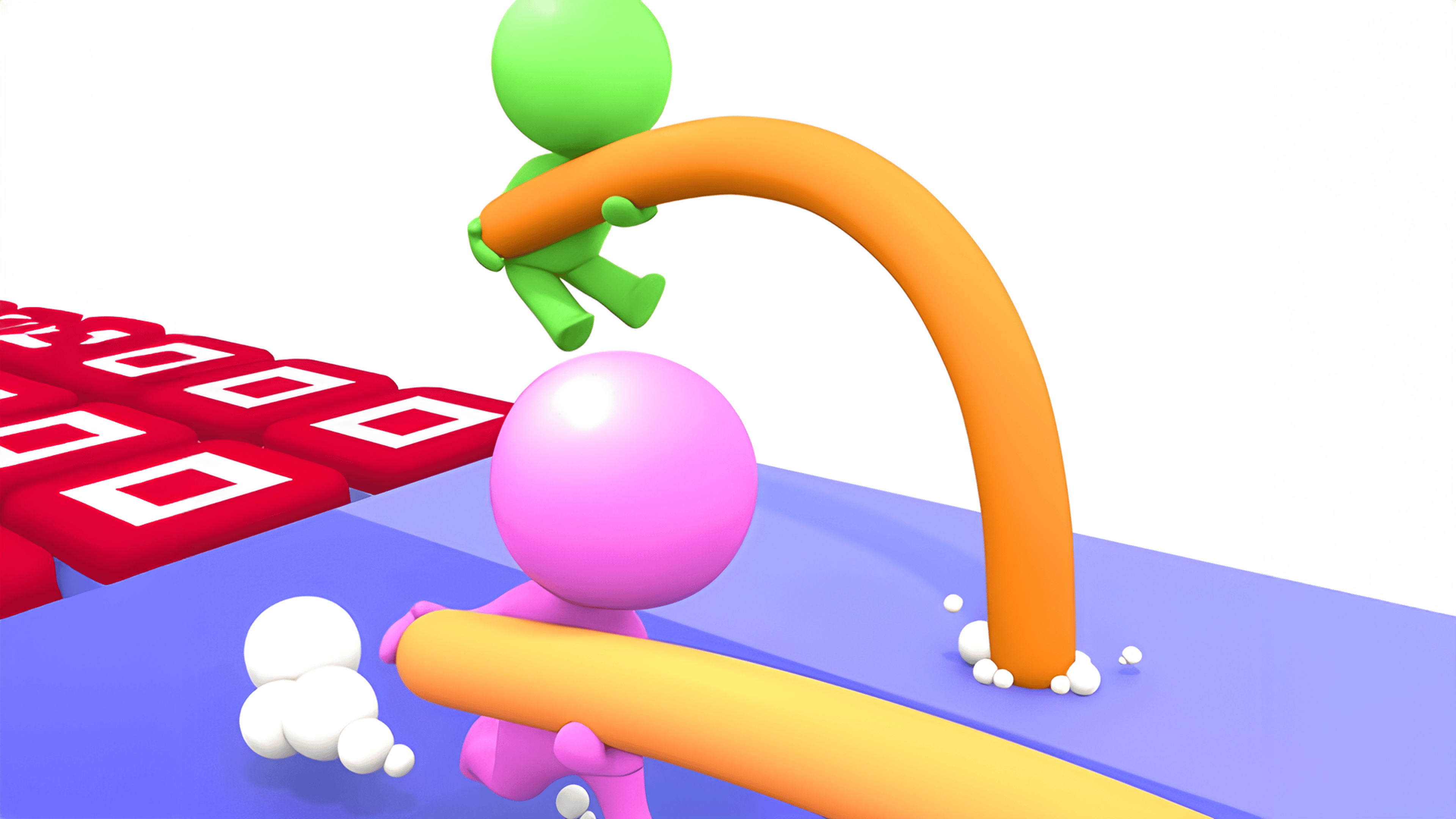Pole Vault 3D Logo