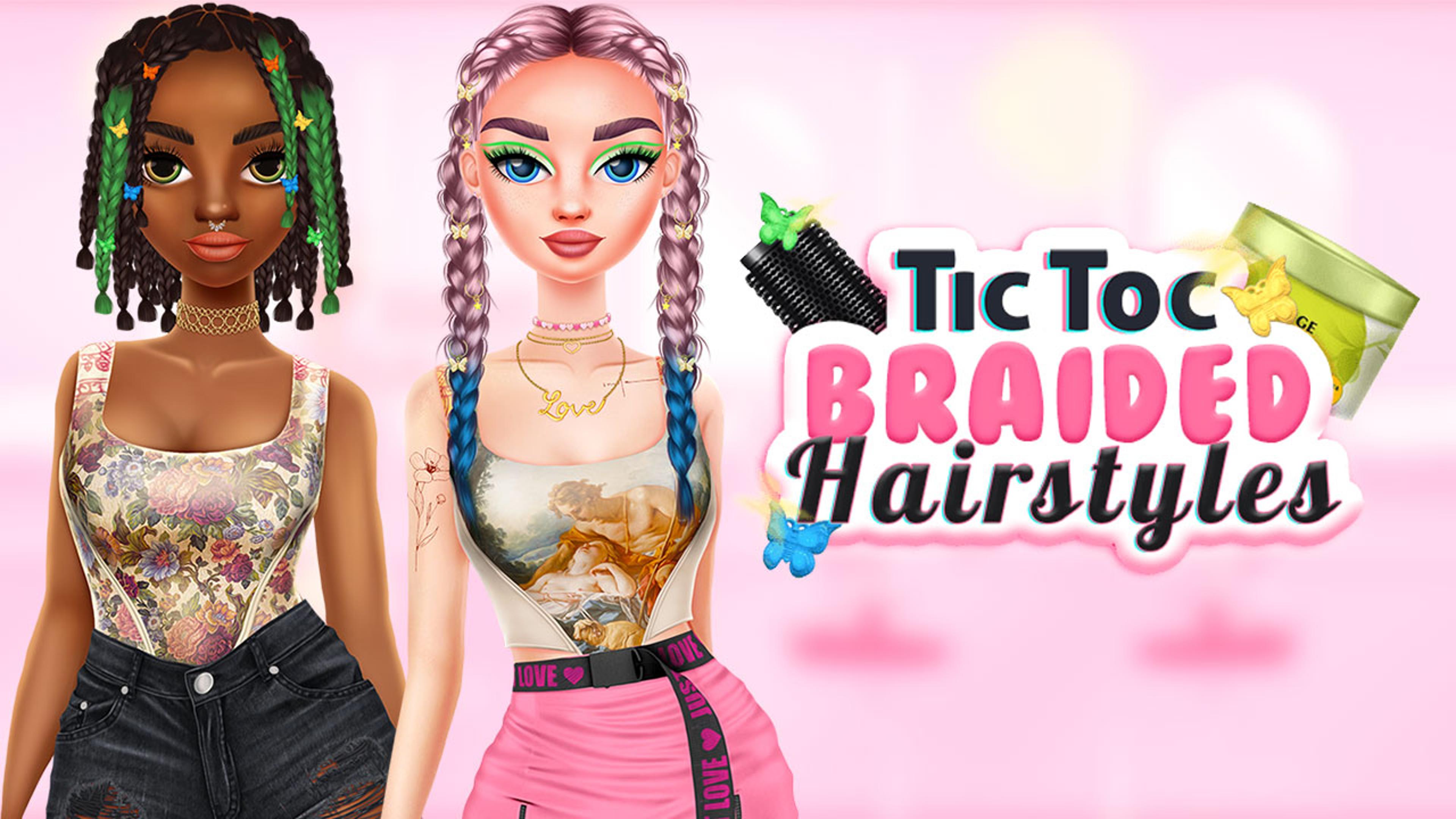 TicToc Braided Hairstyles Logo