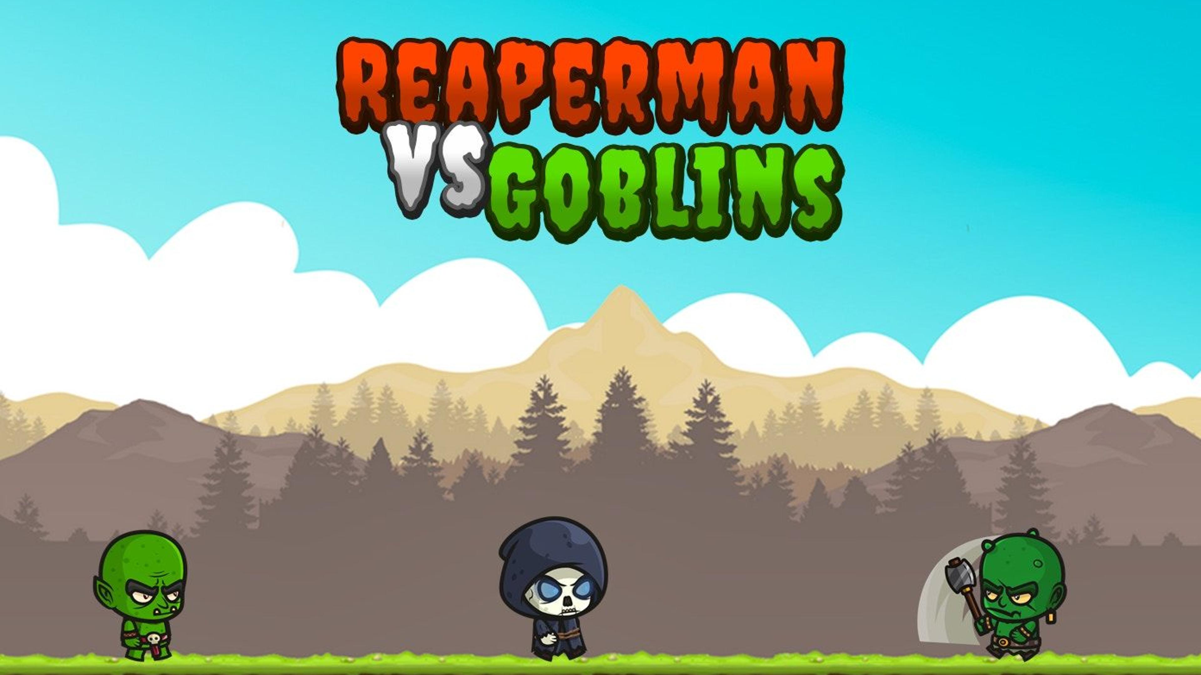Reaperman vs Goblins Logo