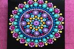 Mandala Coloring Logo
