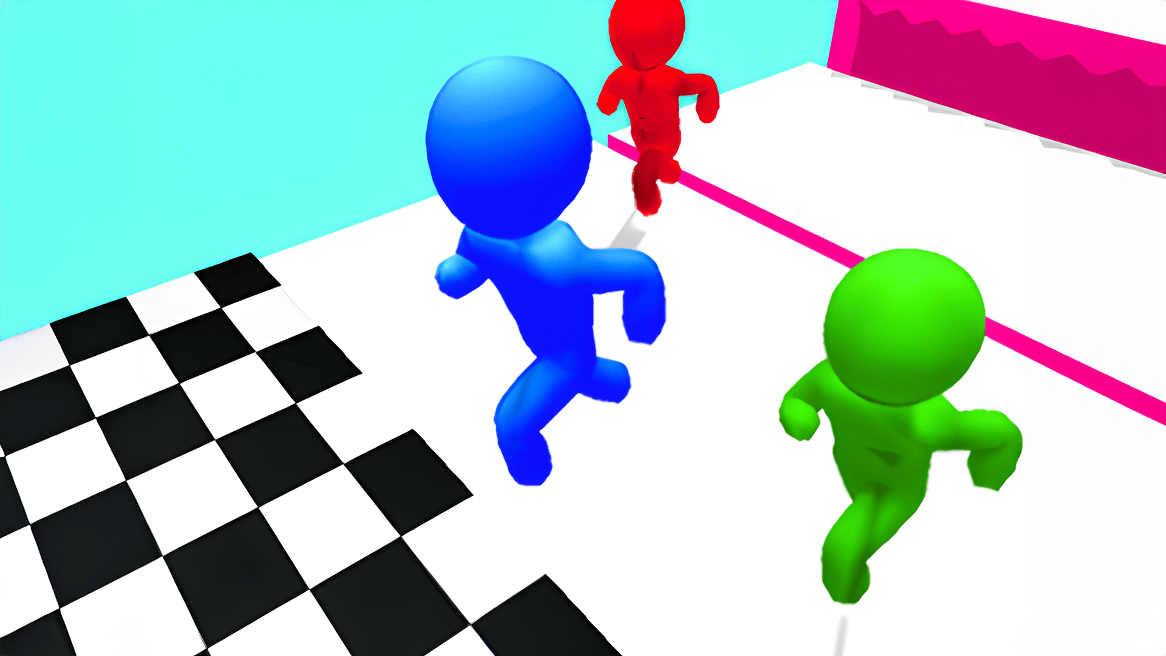 Stickman Race 3D Logo