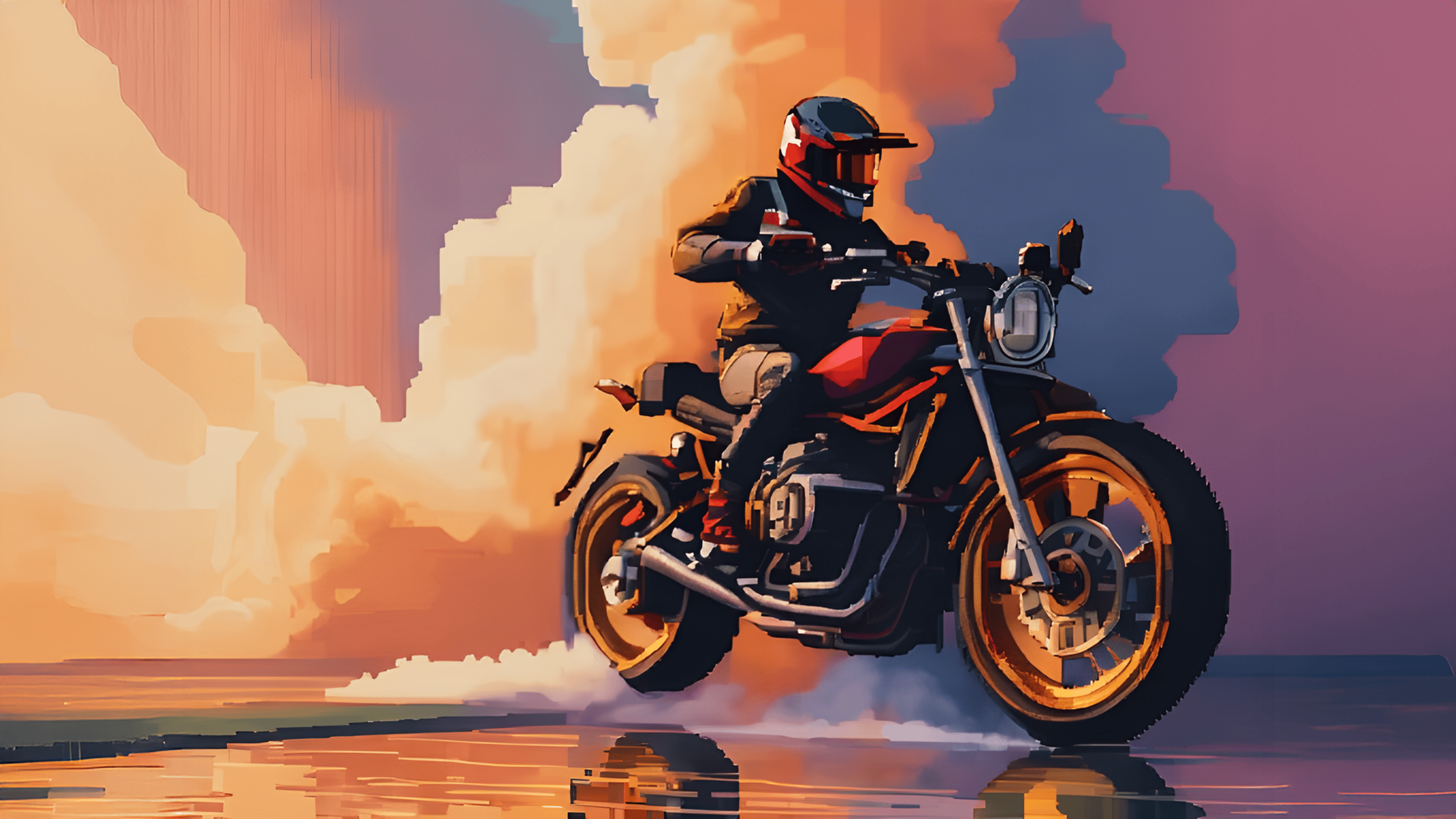 3D Moto Simulator Logo