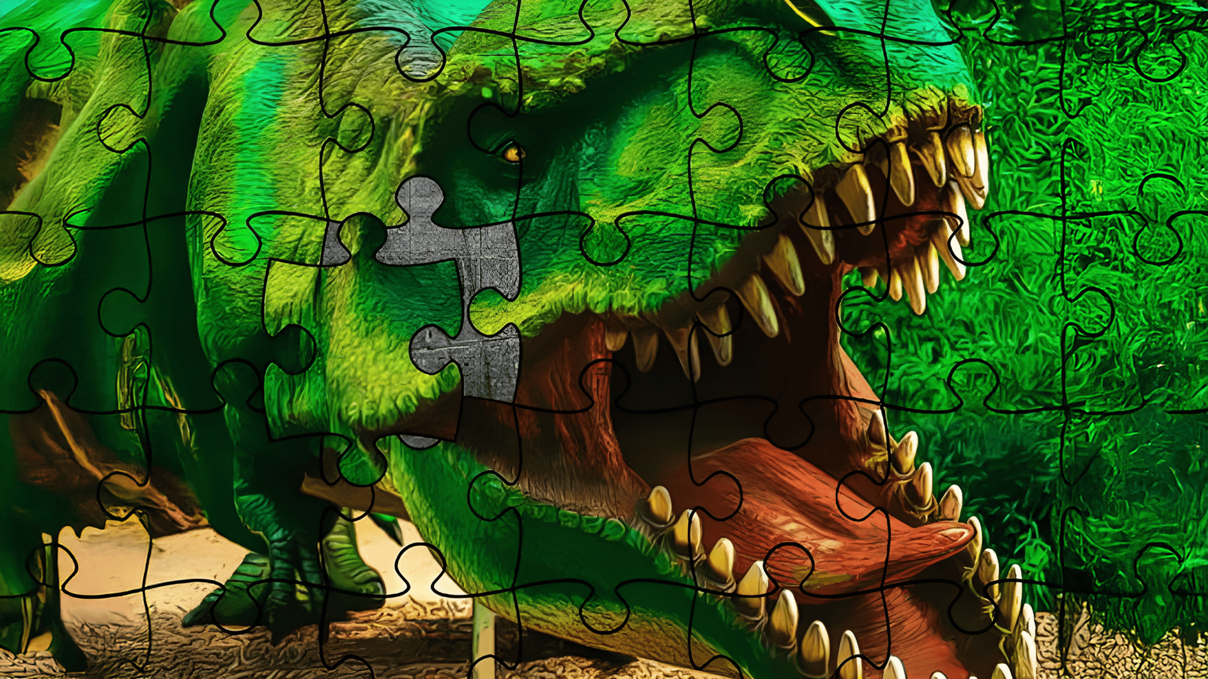 Dino Park Jigsaw Logo