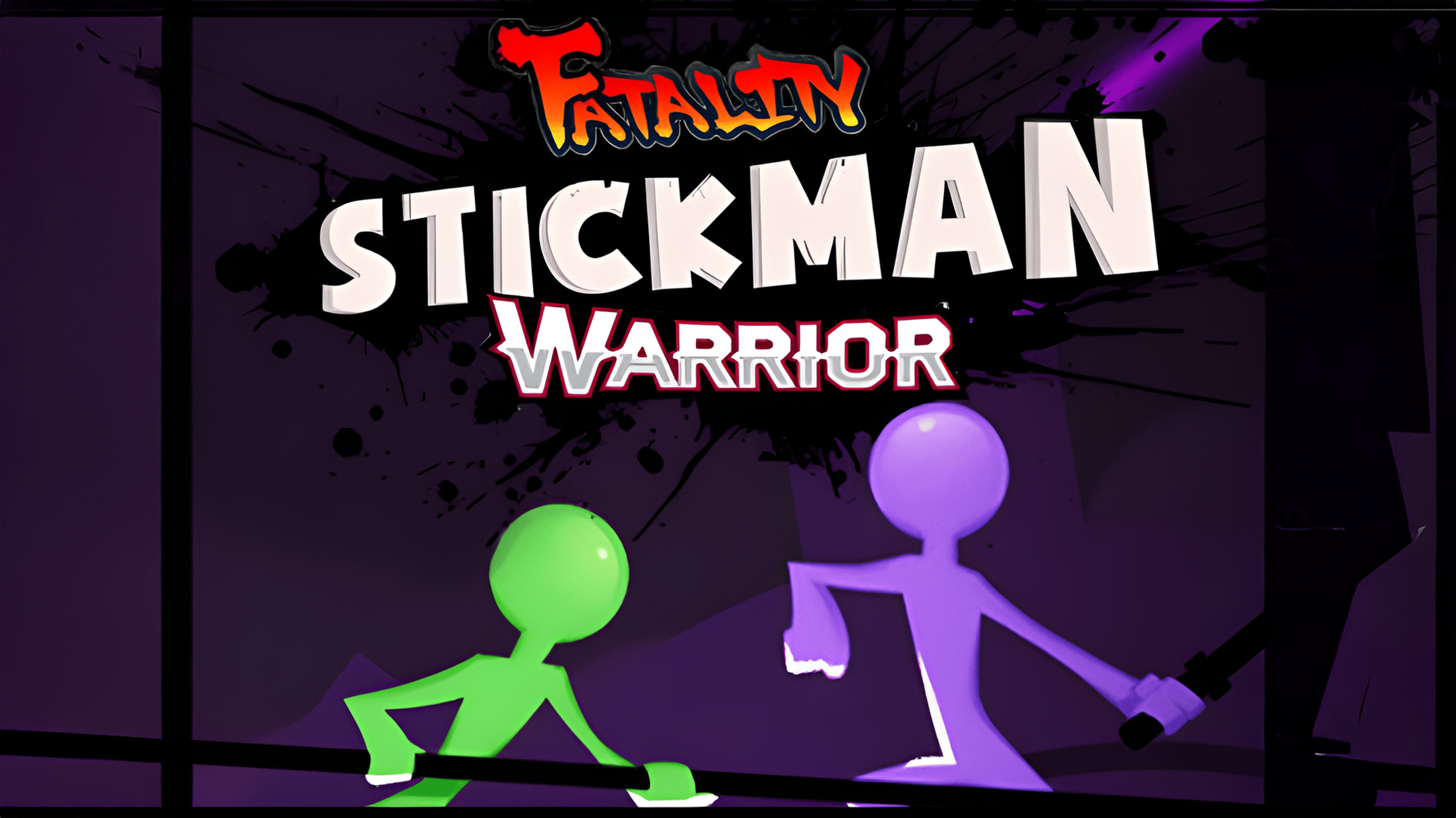Stickman Warrior Fatality Logo