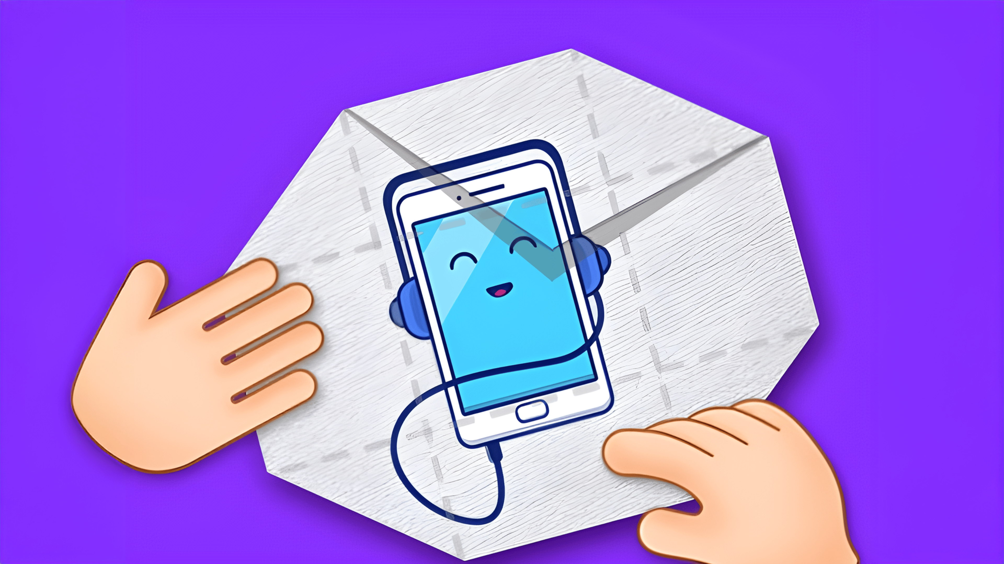 Paper Fold Origami Logo