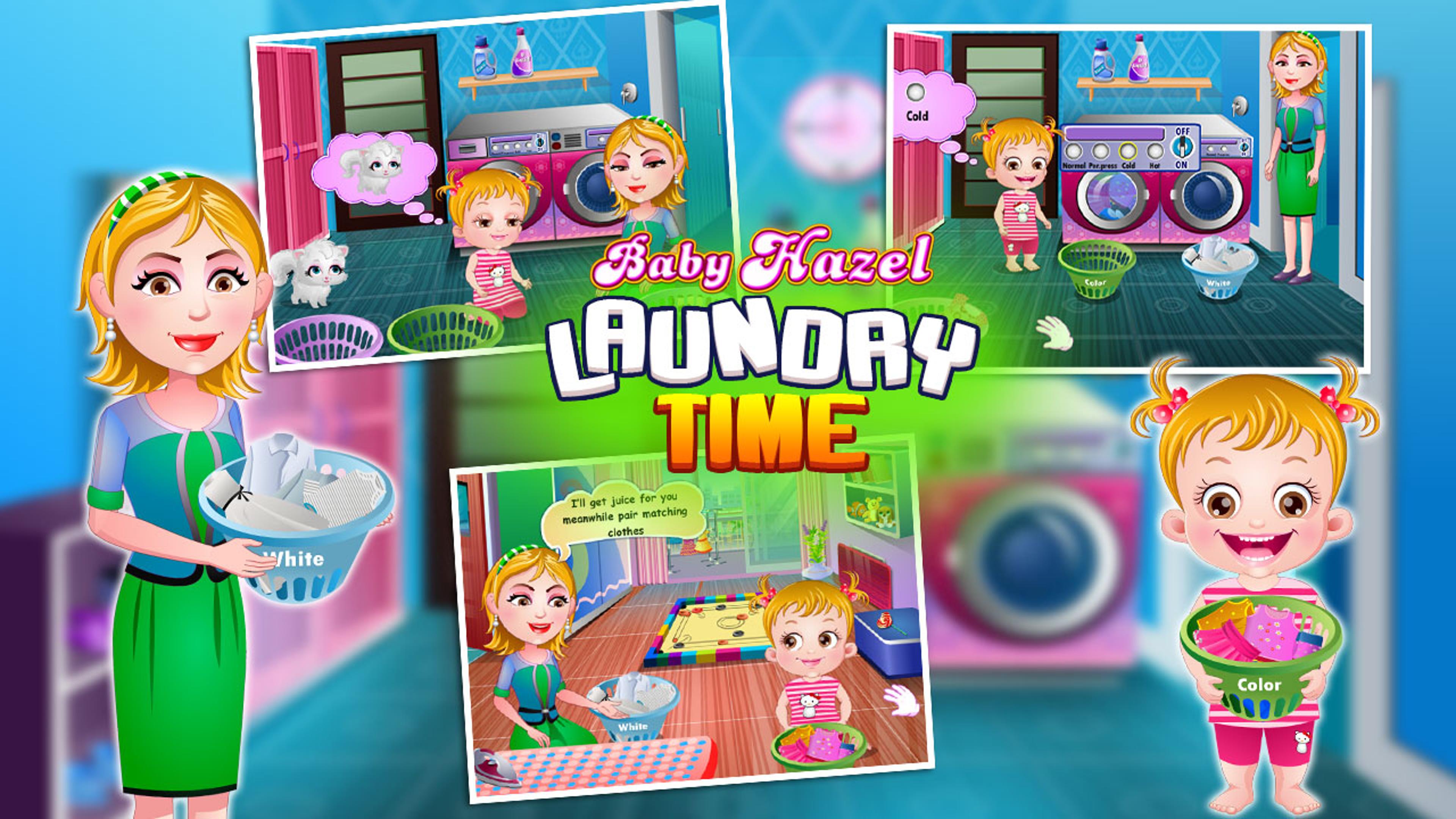 Baby Hazel Laundry Time Logo