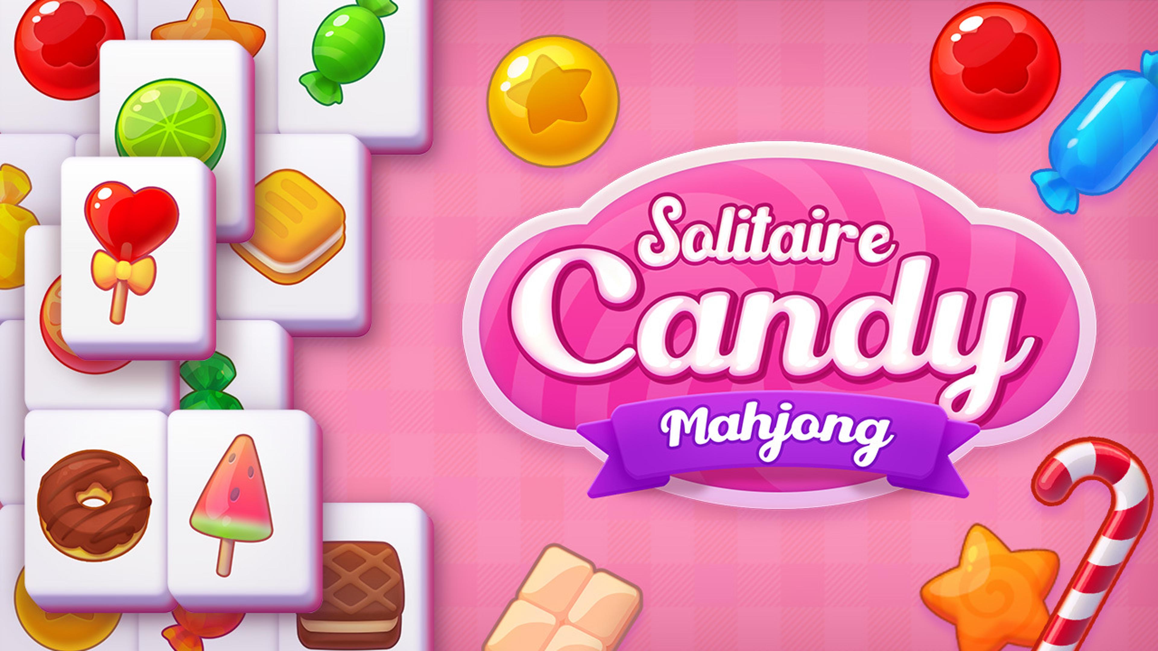 Solitaire Mahjong Candy Logo
