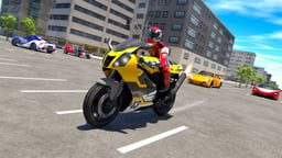 Drive Bike Stunt Simulator 3d Logo