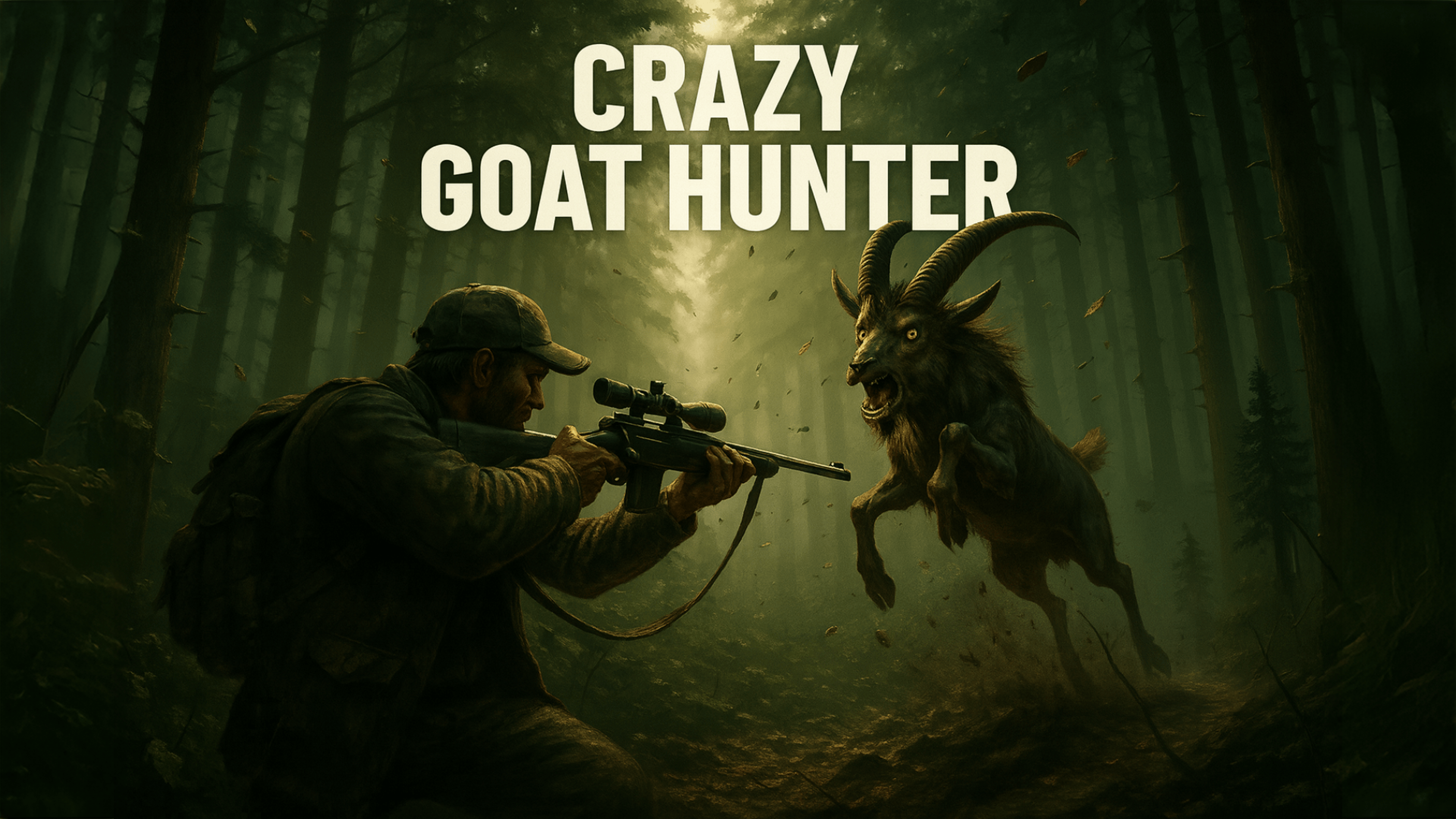 Crazy Goat Hunter Logo
