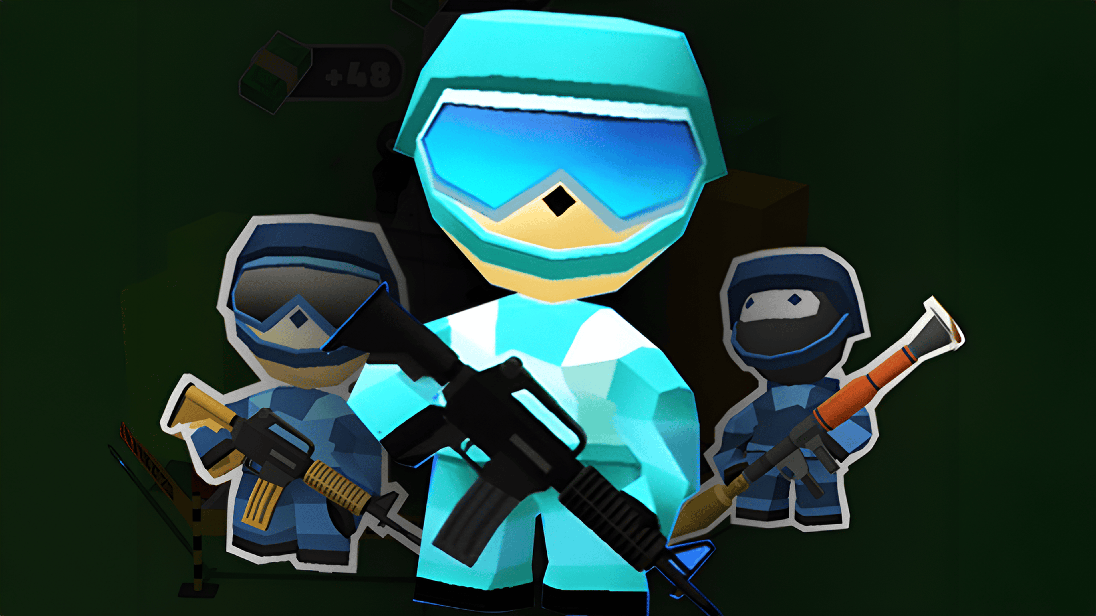 Idle Hero: Counter Terrorist Logo