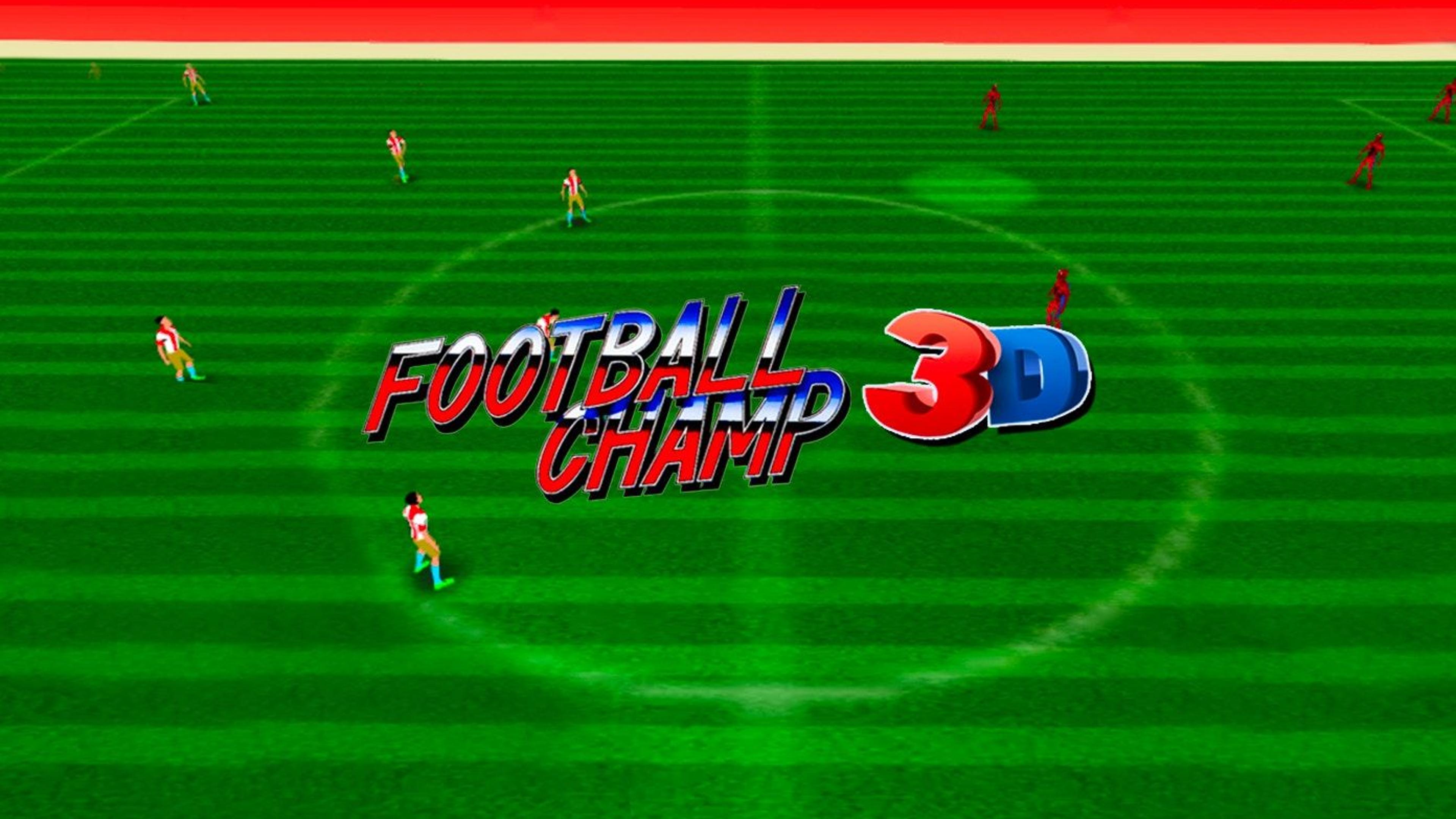 Football Champ 3D Logo
