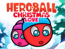 HeroBall Christmas Love Logo