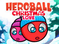 HeroBall Christmas Love Logo