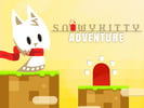 Snowy Kitty Adventure Logo