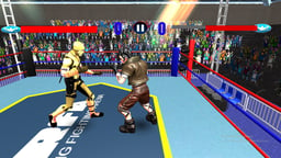 Body Builder Ring Fighting Arena : Wrestling Games Logo