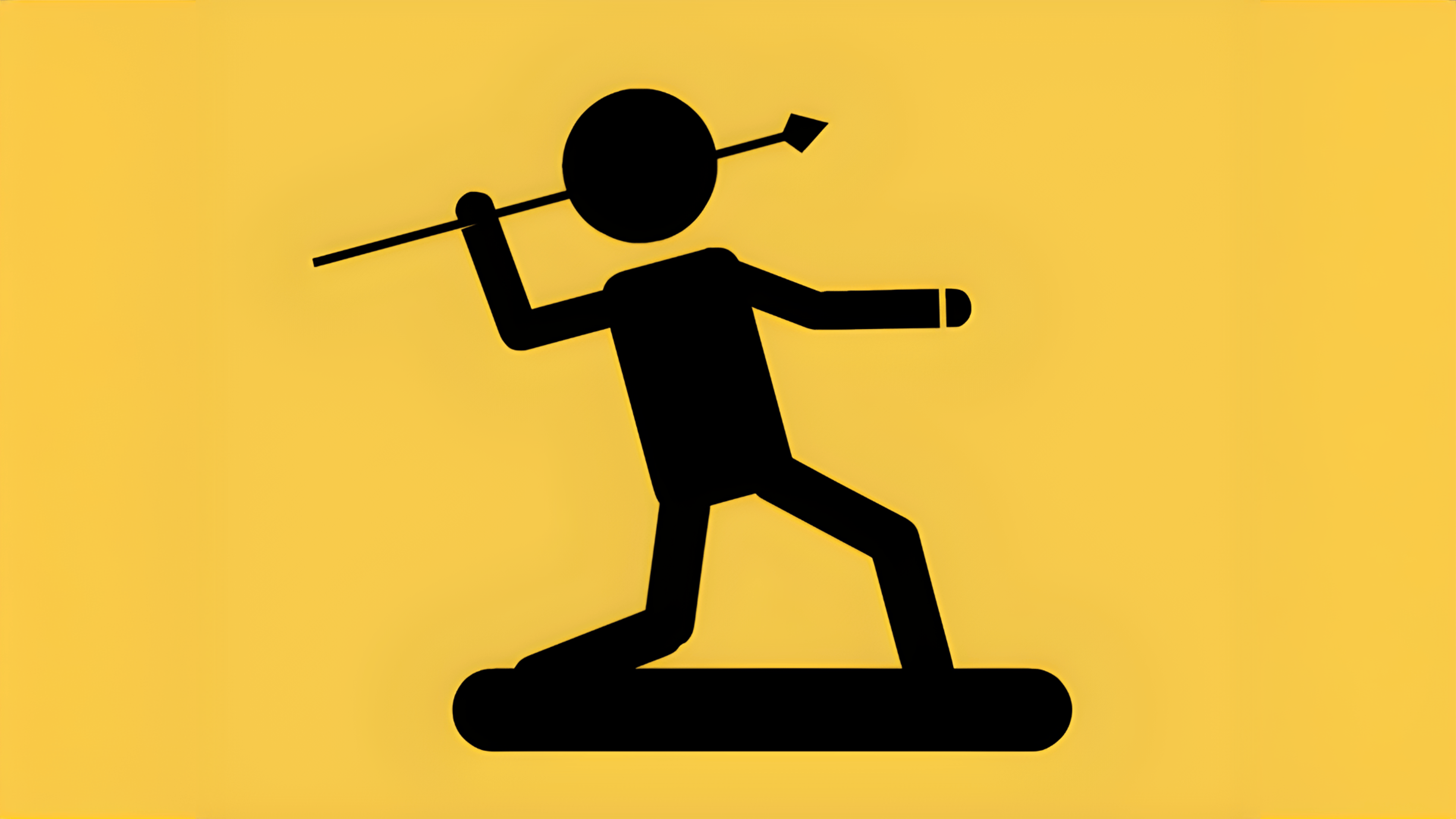 The Spear Stickman Logo