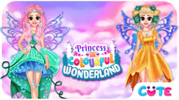 Princess In Colorful Wonderland Logo