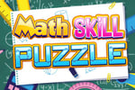 Math Skill Puzzle Logo