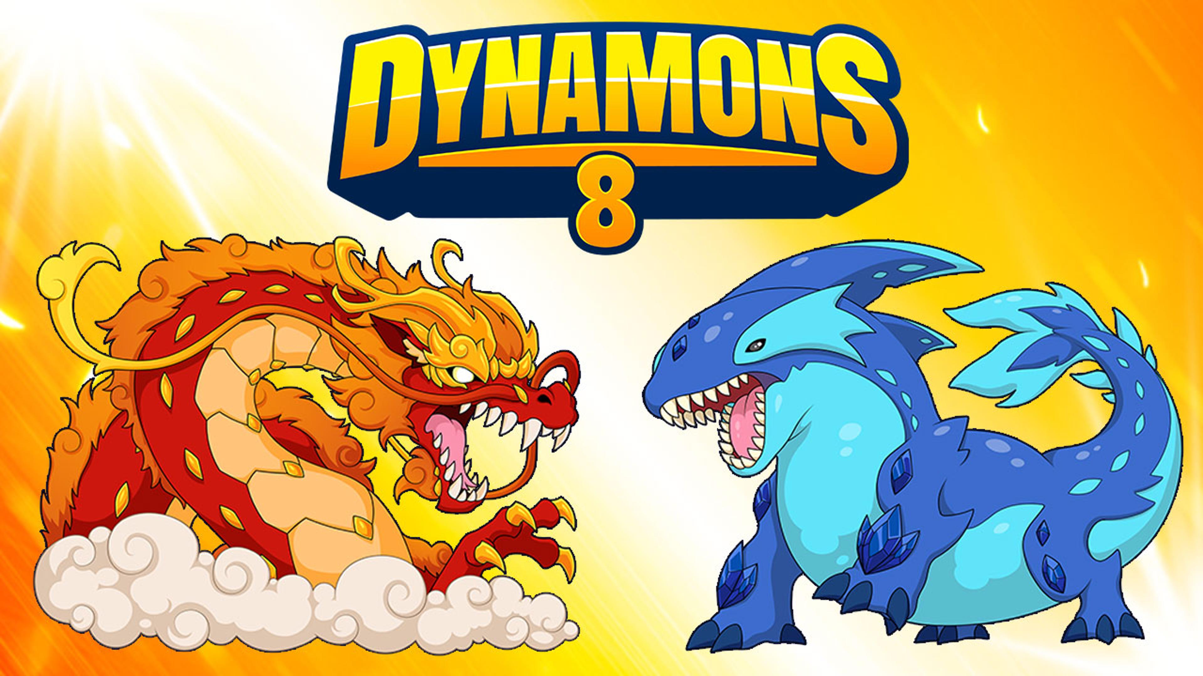 Dynamons 8 Logo