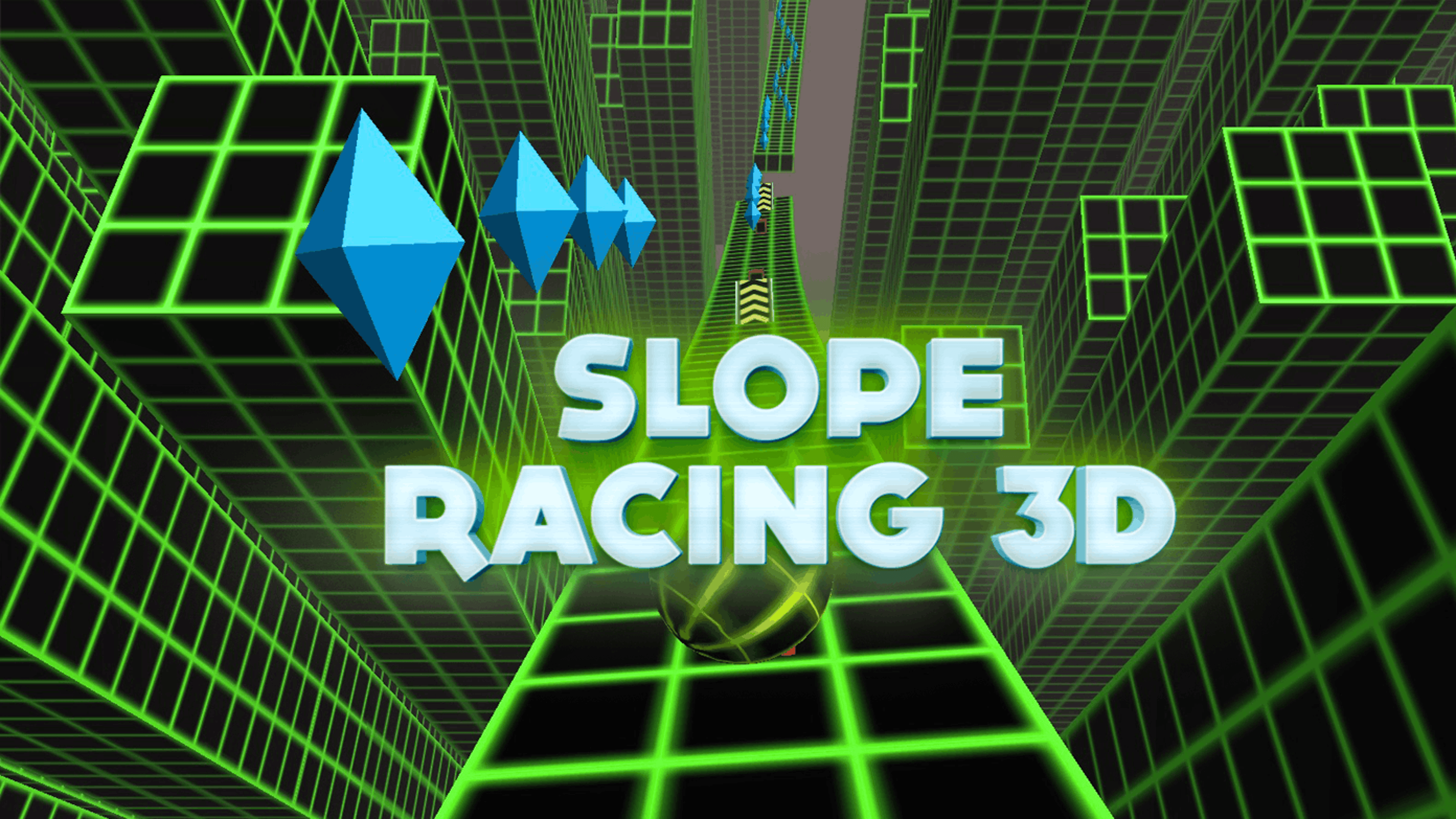Slope Racing 3D Logo
