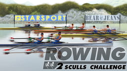 Rowing 2 Sculls Logo