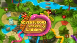 Adventurous Snake & Ladders Logo