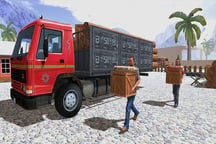 Asian Offroad Cargo Truck Driver Game Logo