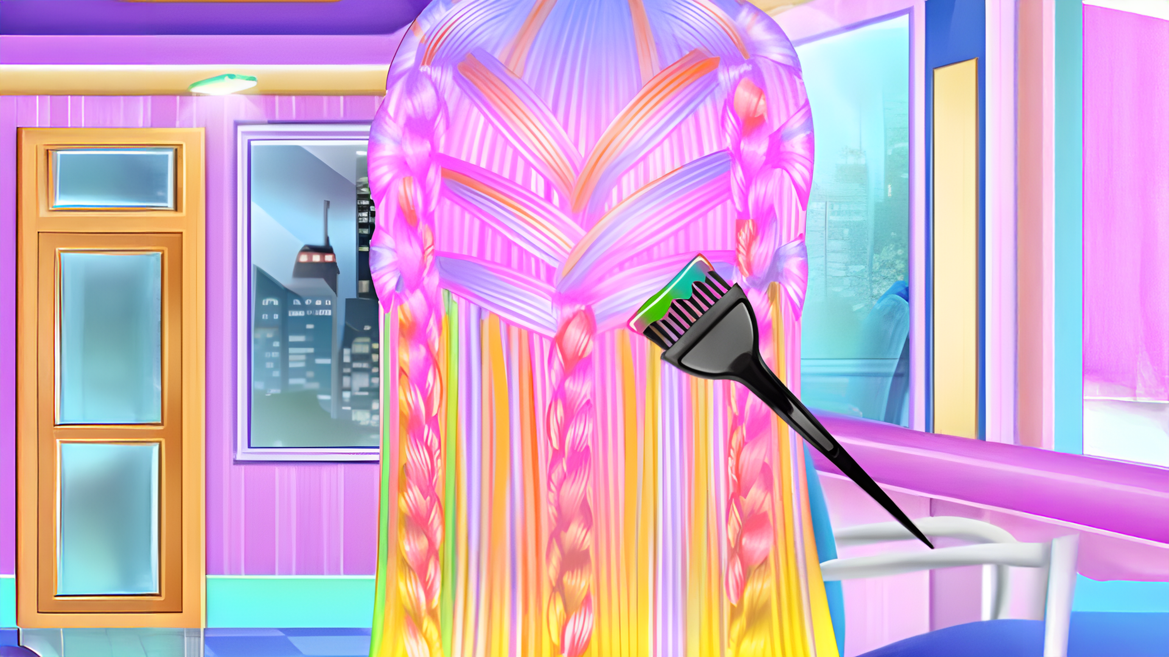 Ariel New Year New Hairstyles Logo