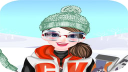 Happy Ski Dressup Logo