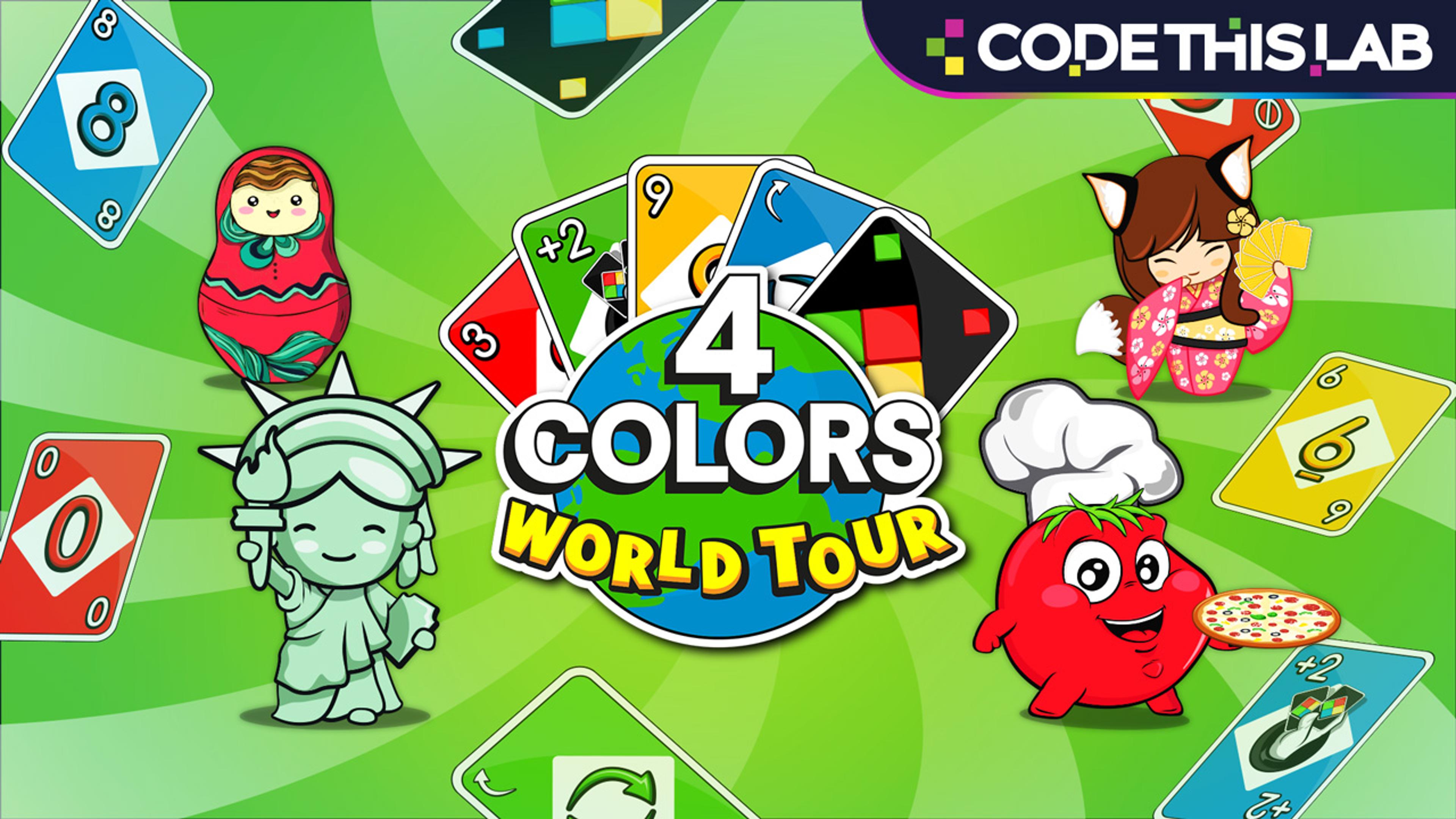 Four Colors World Tour Multiplayer Logo