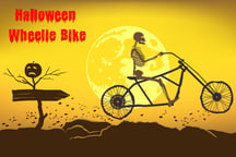 Halloween Wheelie Bike Logo