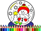 BTS Christmas Coloring Book Logo