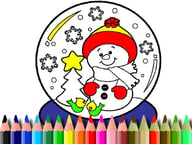 BTS Christmas Coloring Book Logo