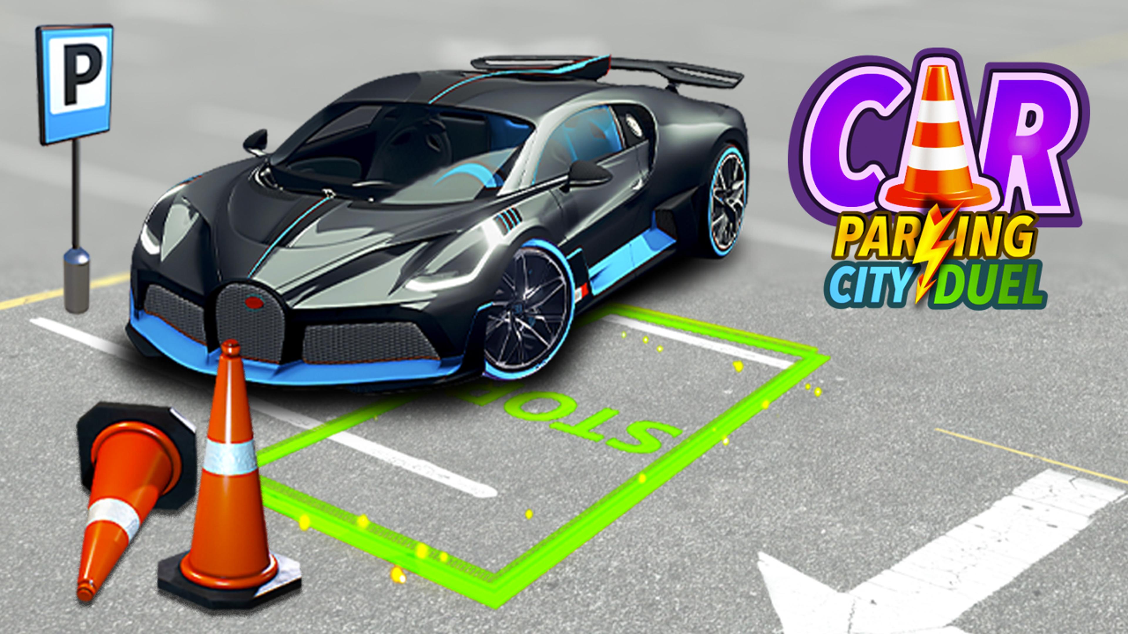 Car Parking City Duel Logo