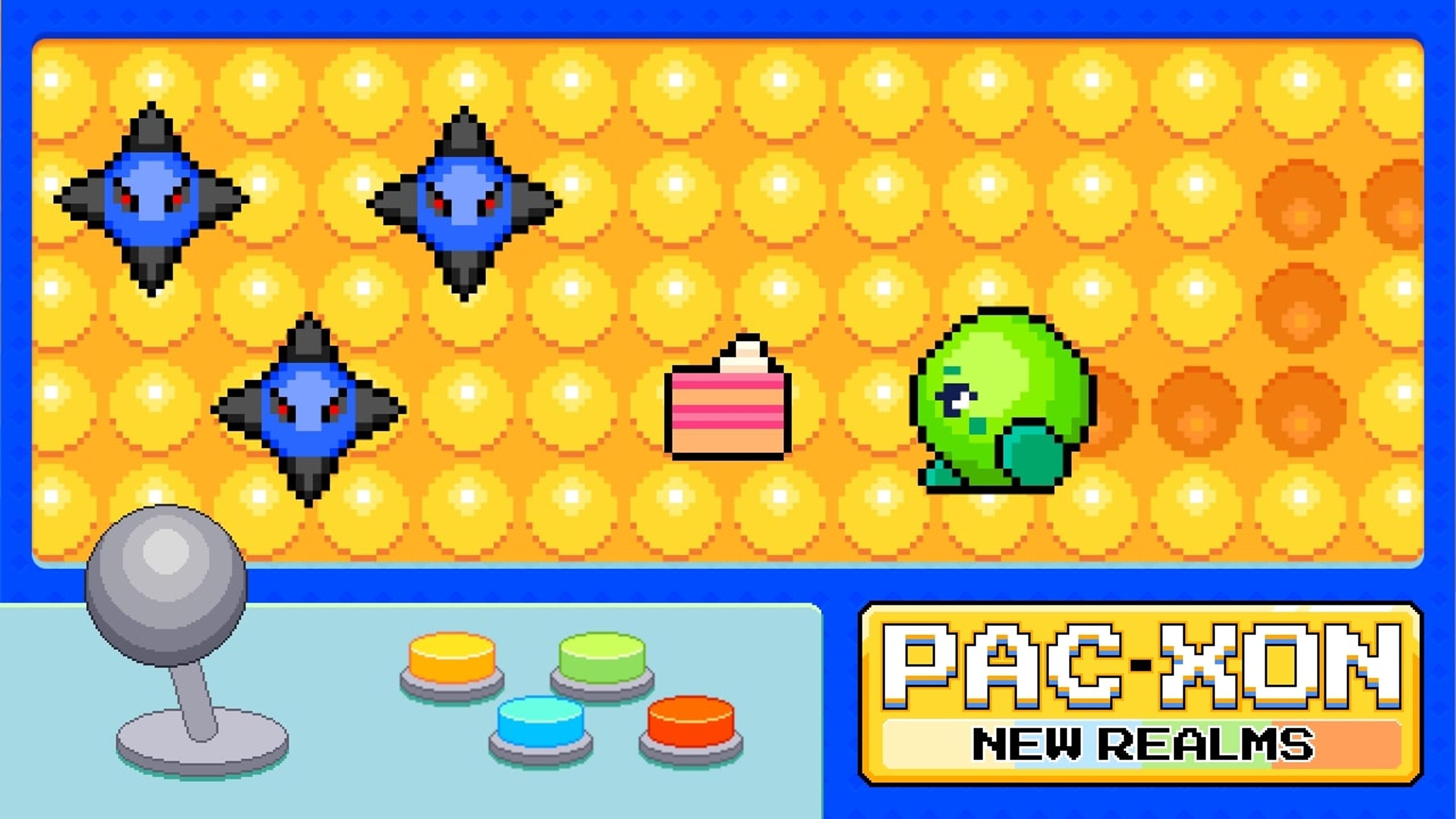 PacXon New Realms Logo