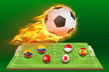 Soccer Caps Game Logo