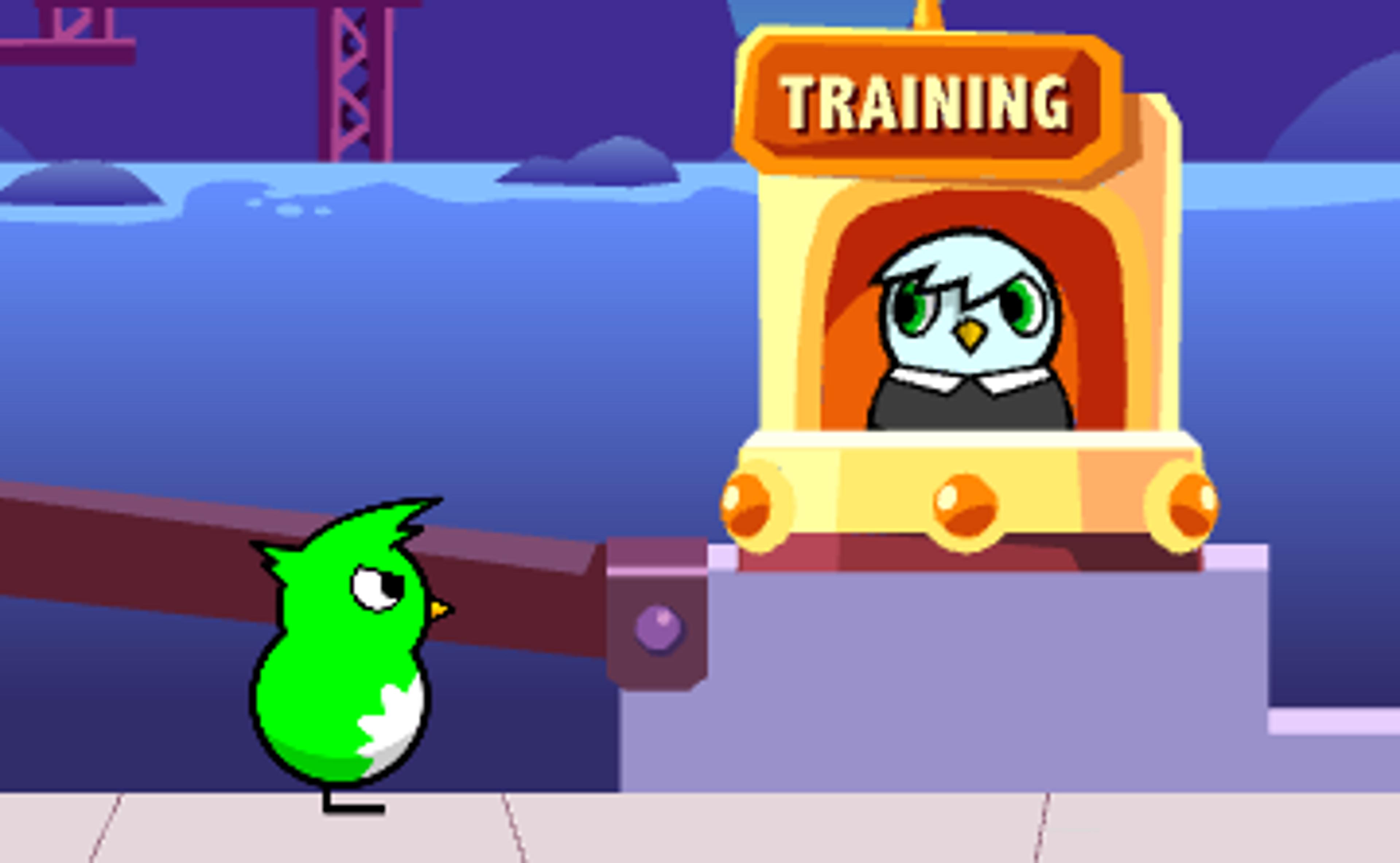 Duck Life: Space Logo