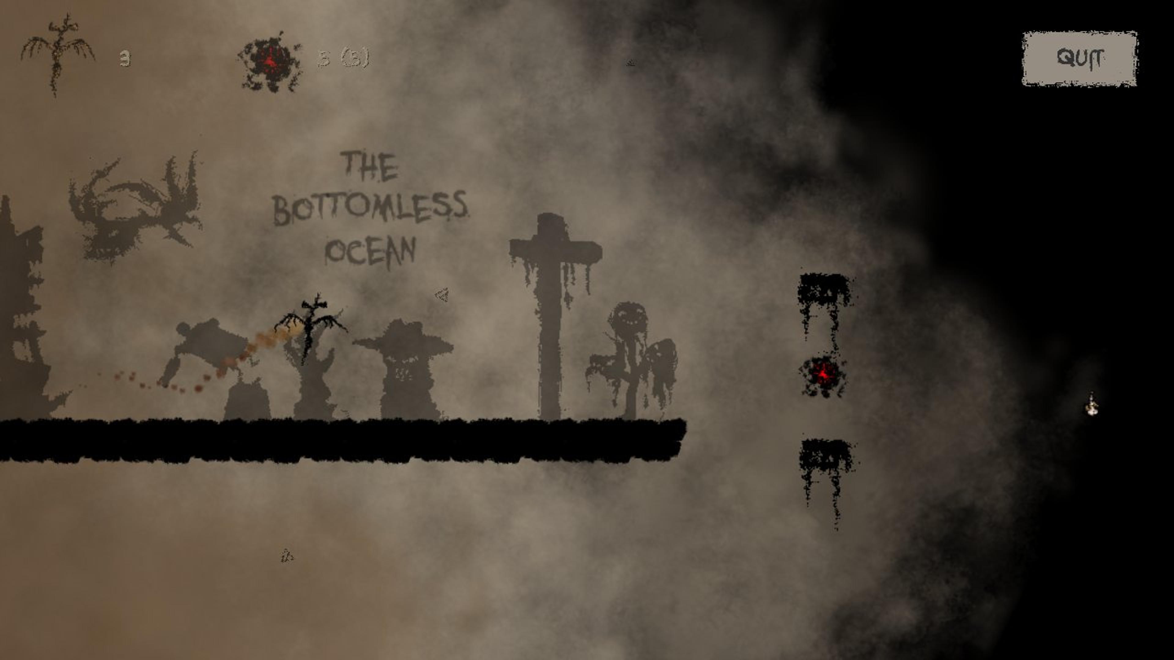 Flappy Demon. The Abyss Logo